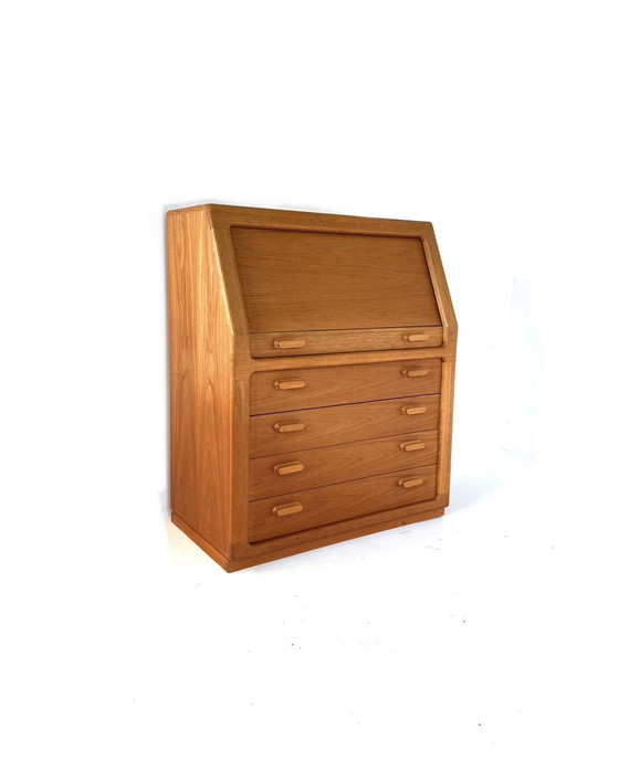 Image 1 of Vintage teak secretaire, Dyrlund '70s