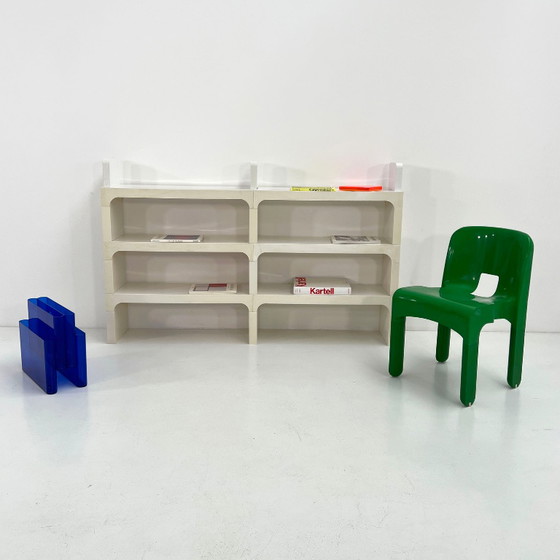 Image 1 of Witte modulaire plank van Olaf Von Bohr voor Kartell, jaren 70