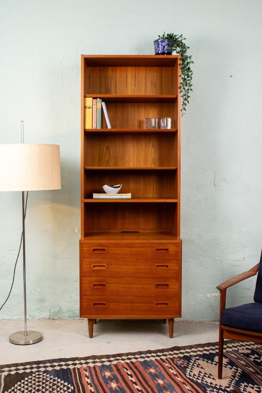 Vintage bookcase, highboard, sideboard, teak, Hundevad Danish