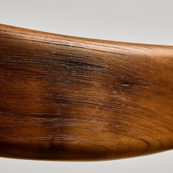 Silla de comedor Boomerang modelo 370 de teca MK11871 de Alfred Christensen para Slagelse Møbelværk. Juego (photo 15 of 15)