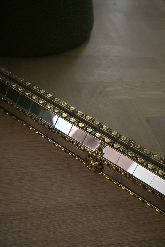 Image 1 of Grand miroir en mosaïque vénitienne