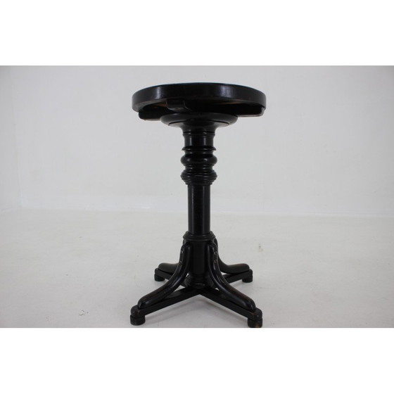 Image 1 of Vintage swivel piano stool No.6 by Thonet, Czechoslovakia 1950s