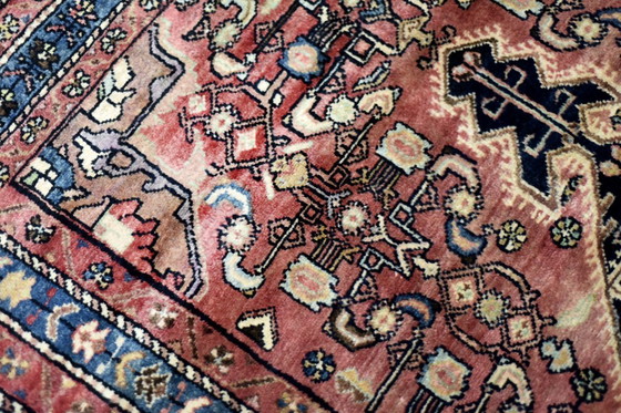 Image 1 of Tappeto vintage Zanjan Hamadan, Medio Oriente, tessuto a mano, anni '60