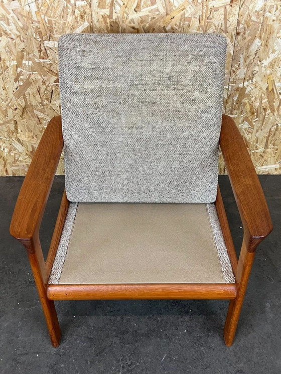 Image 1 of Poltrona in teak Easy Chair anni '60-'70 di Sven Ellekaer per Komfort Design Danimarca