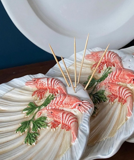 Image 1 of Set di frutta di mare vintage italiano