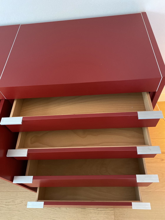 Image 1 of Pastoe Sideboard Red