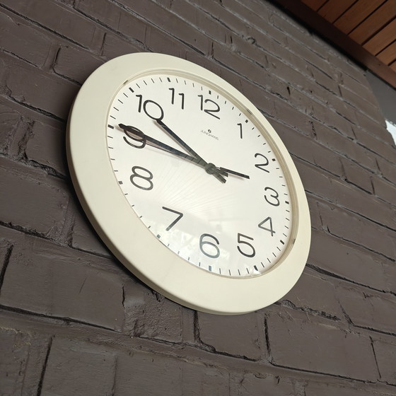 Image 1 of Magnifique et grande horloge murale vintage de Junghans