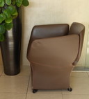 6 x Moroso Bloomy Ledersessel