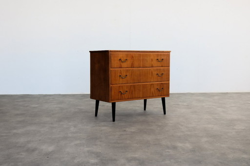 Vintage teak Swedish chest of drawers