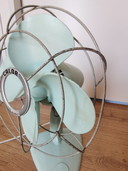 Ventilateur Vintage Vert Menthe Calor