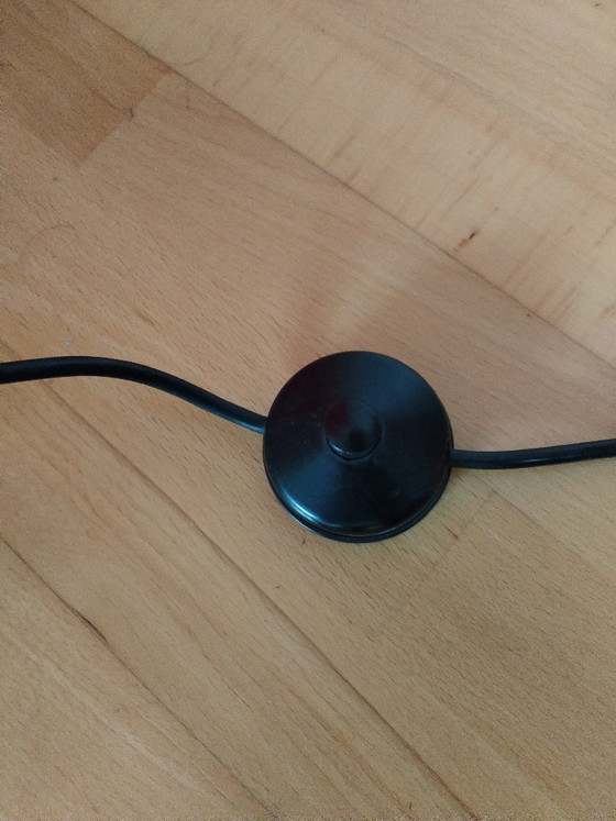 Image 1 of Chromen lamp uit het midden van de 20e eeuw