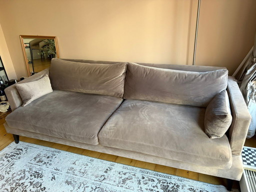 Bellissimo divano 3 posti color tortora (Homestock) 226 cm