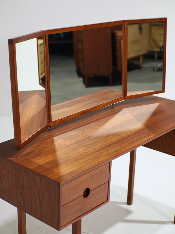 Image 1 of Toilette Kai Kristiansen modello 40 Aksel Kjersgaard in teak anni '60