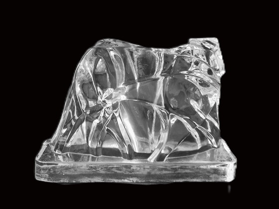 Image 1 of Baccarat - Art Deco Panter By George Chevalier