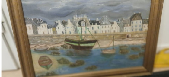 Image 1 of LARGE SIGNED PAINTING