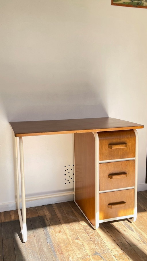 Children's Desk in the style of Jacques Hitier Vintage