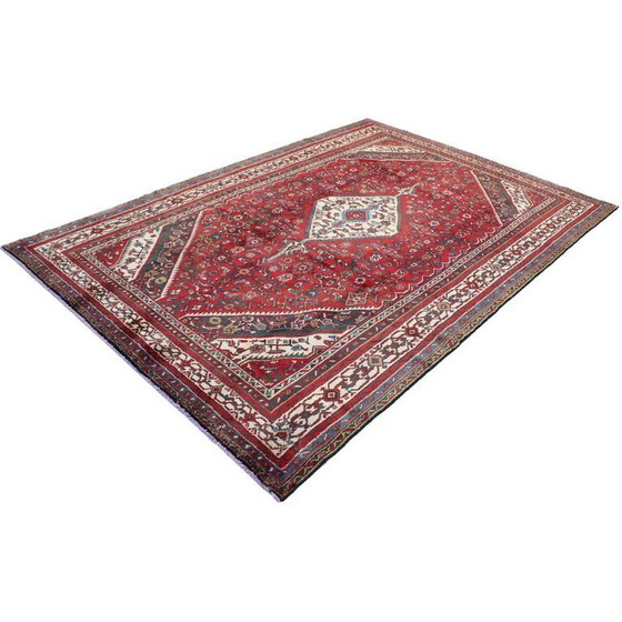 Image 1 of Handgeknoopt Perzisch tapijt Hamadan Patina 305x188