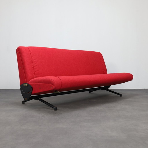 Sofa-Bed D70 by Osvaldo Borsani for Tecno, Italy, 1954