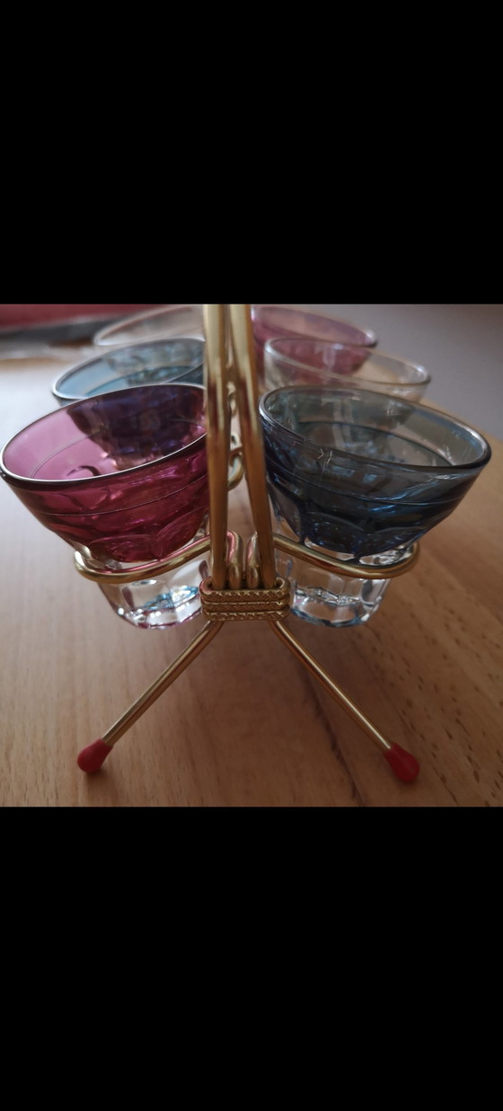Image 1 of Mid Century vintage likeurglazen