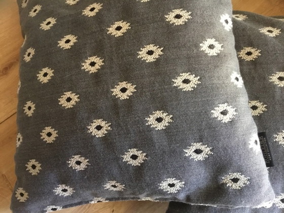 Set di 3 cuscini in cuoio grezzo, collezione Home Edelweiss, 40x40 cm – Rohleder, Textile (photo 4 of 8)