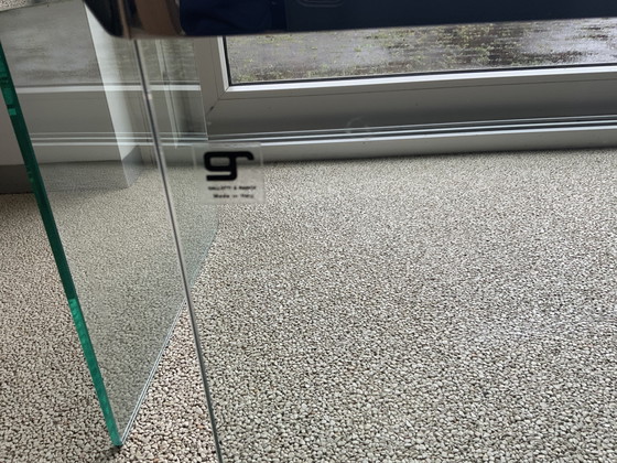 Image 1 of Tables d'appoint en verre par Gallotti et Radice