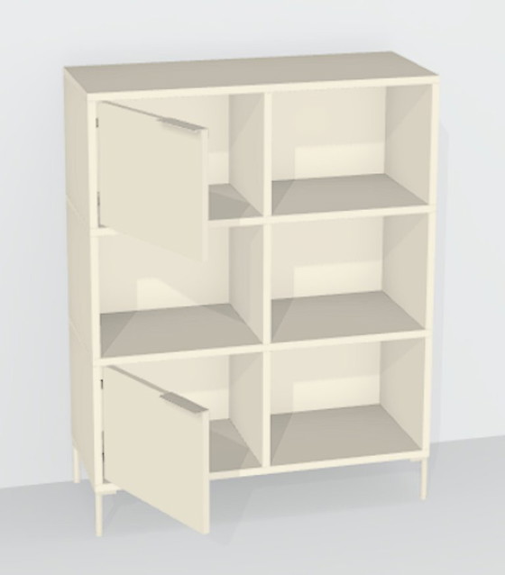 Image 1 of Tylko Sideboard in Cotton Beige with Doors