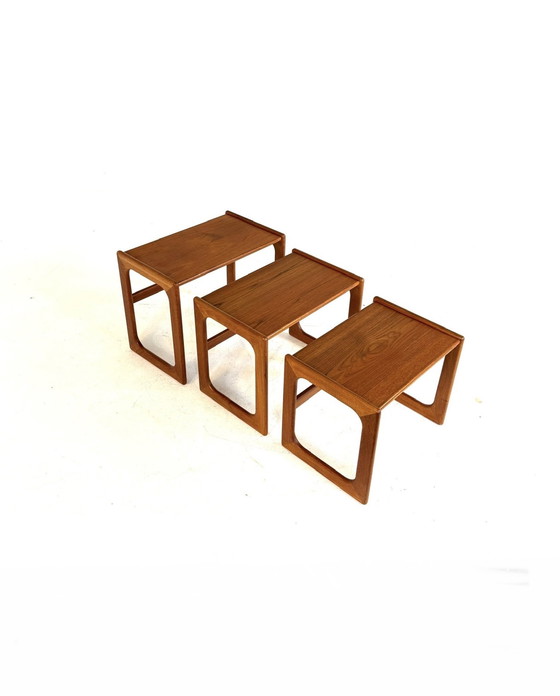 Image 1 of Set mimi vintage in teak, Salin Nyborg '60