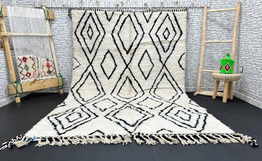 Marokkanischer Teppich 300x300cm – vloerkleden en tapijten, Wool
