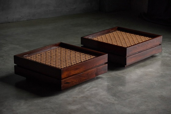 Image 1 of Brazilian Ottomans by Celina Decorações, Brazil, 1960s