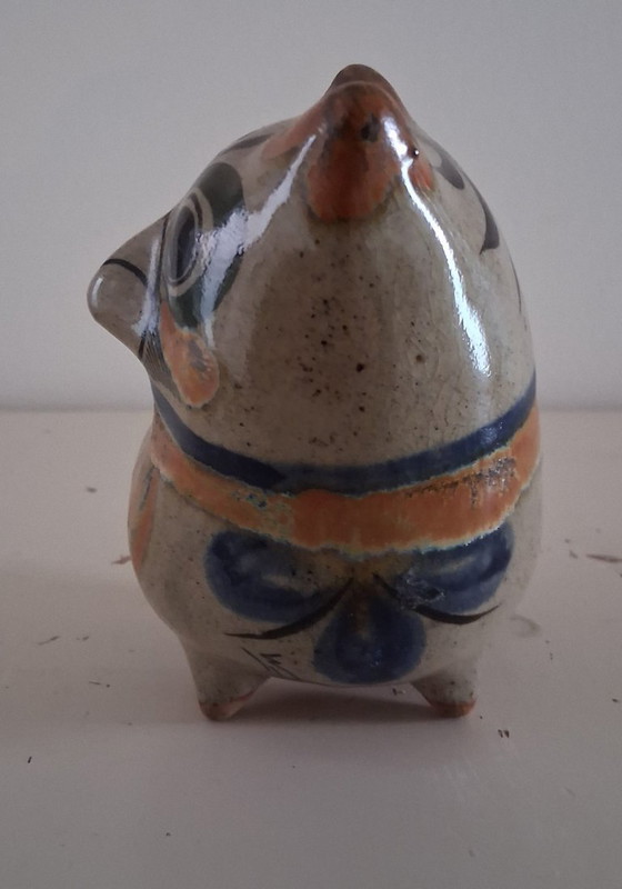 Image 1 of Mexican Ceramic Owl Figurine