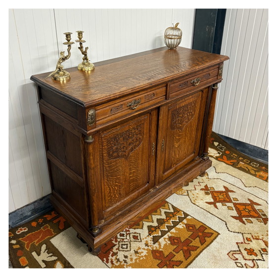Image 1 of Prachtige antieke eikenhouten kast
