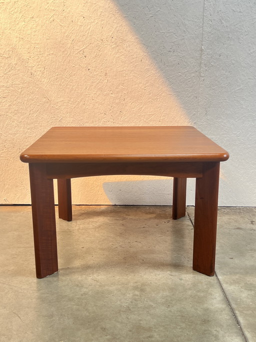 Vintage Square Teak Coffee Table, S. Burchardt-nielsen, Germany