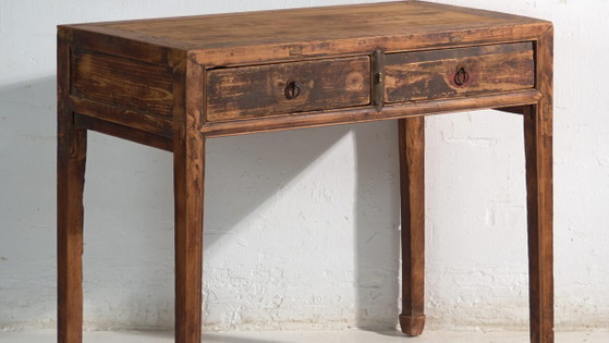 Antieke Chinese console met lades – China, circa 1900 (photo 3 of 40)