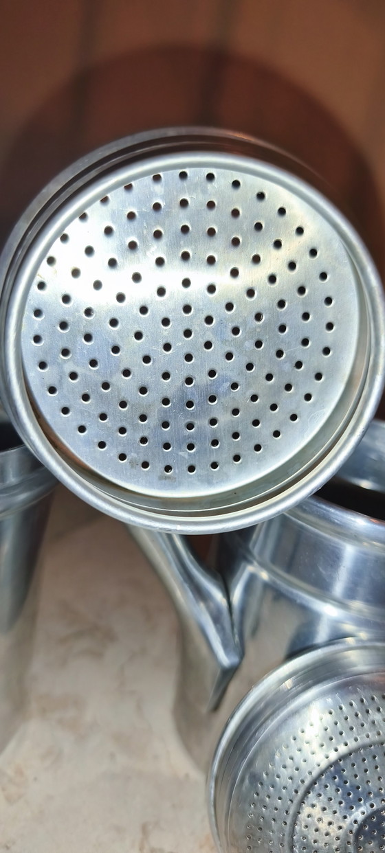 Vintage Napolitaanse koffiemachine, aluminium, ILSA Torino, nieuw, nooit gebruikt – Keukenaccessoires, Plastic (photo 7 of 9)