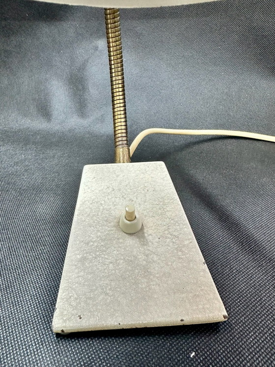 SIS Hexenhut Desk Table Lamp Mid Century 60s, Metal, Black (photo 2 of 15)