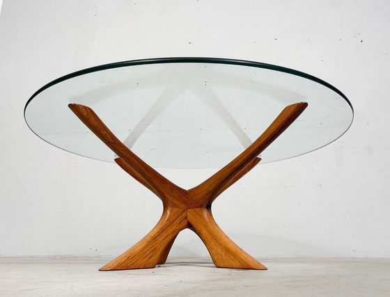 Image 1 of ILLUM WIKKELSØ. voor Niels Eilersen Salontafel/dressoir Model T118 - Denemarken, jaren 70