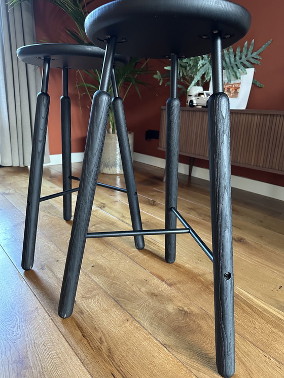 Image 1 of 2x &Tradition NA4 Barkrukken (72cm hoog) 