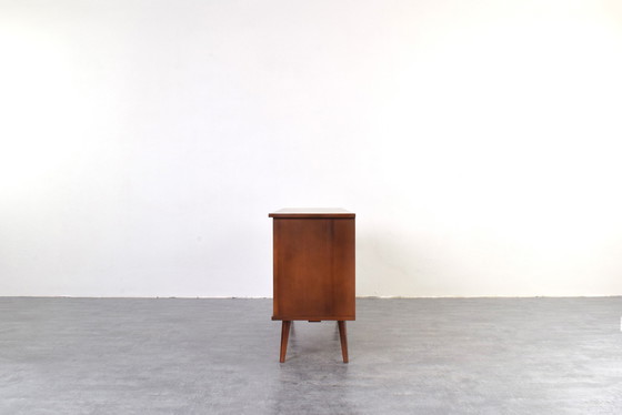Image 1 of Mid Century Op-Art Sideboard, 1960er Jahre.