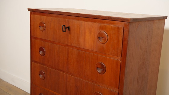 Image 1 of Vintage ladekast  | 6 lades | Deens design | 111 cm