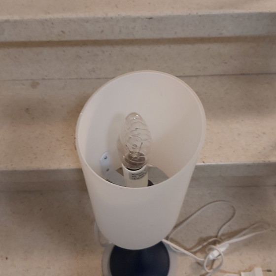 Ruggiu Italianen tablelamp Lady Silhouette, Verlichting, Metaal, Kunststof, Blauw (foto 6 van 7)
