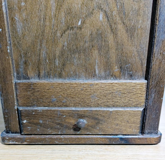 Rustic Bread Cabinet – Storage cabinet, Textile, Wood (photo 8 of 10)