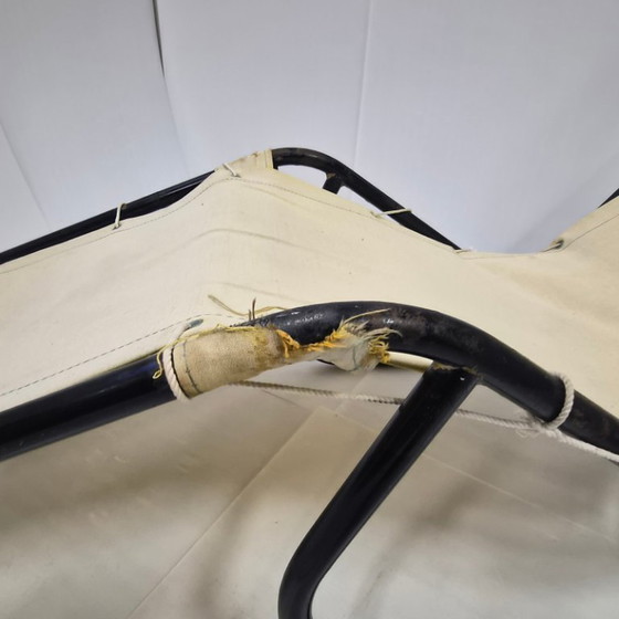 Image 1 of Vintage Barwa schommelende chaise longue uit de jaren 50 van J. Waldheim & Edgar Bartolucci
