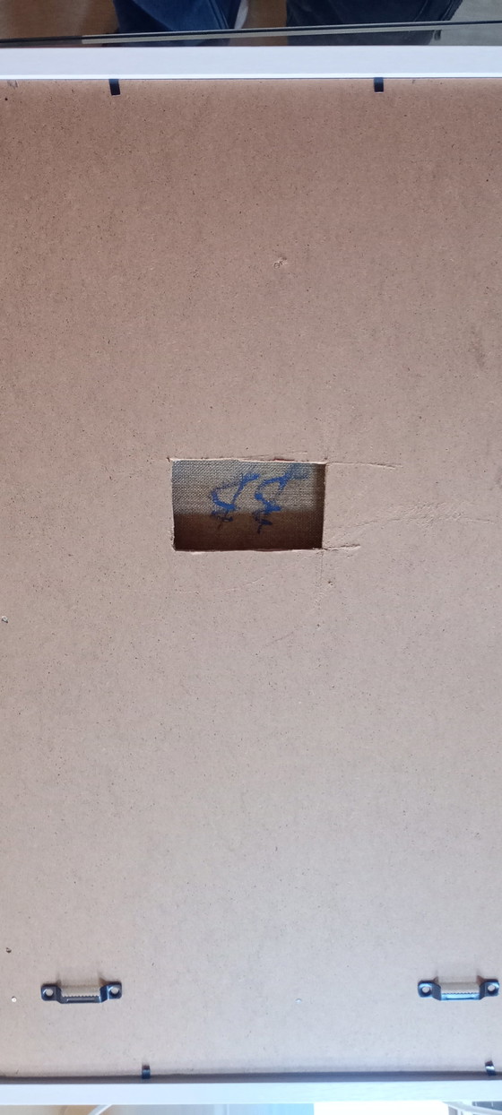 Image 1 of Dipinto di Bram Bogart, 30x40 cm, Cobra