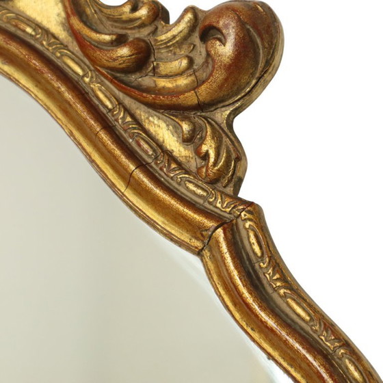 Image 1 of Deknudt Spiegel Mid Century Bladgoud
