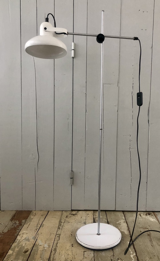 Image 1 of Anvia vintage floor lamp white J. Hoogervorst