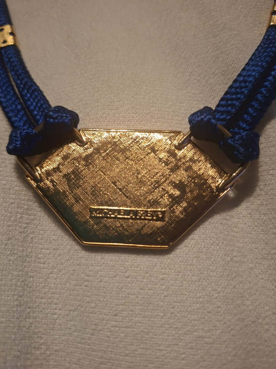 Authentieke vintage halsketting van de beroemde Oostenrijkse ontwerpster Michaela Frey. – Decoratie, Gold (photo 2 of 5)