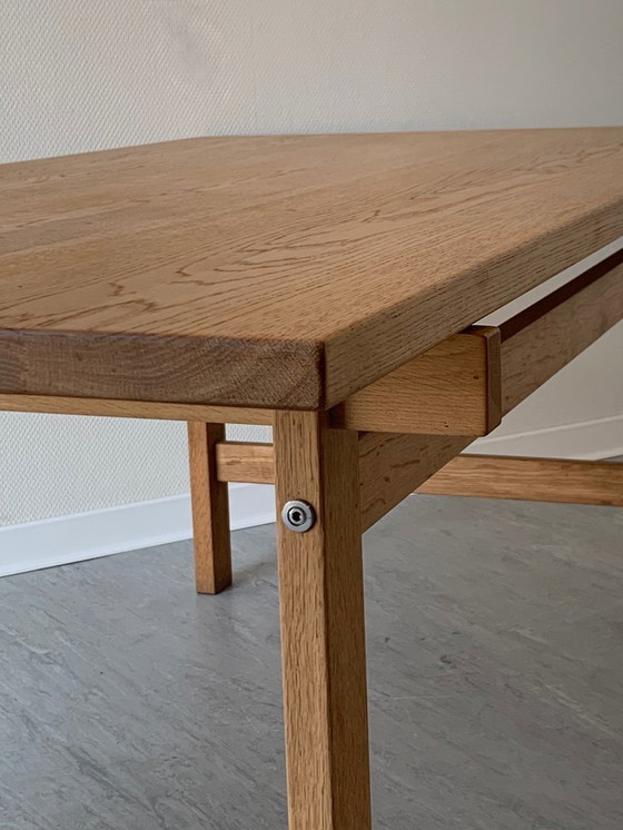 Image 1 of Hans J. Wegner coffee table – PP Møbler – solid oak – with original label