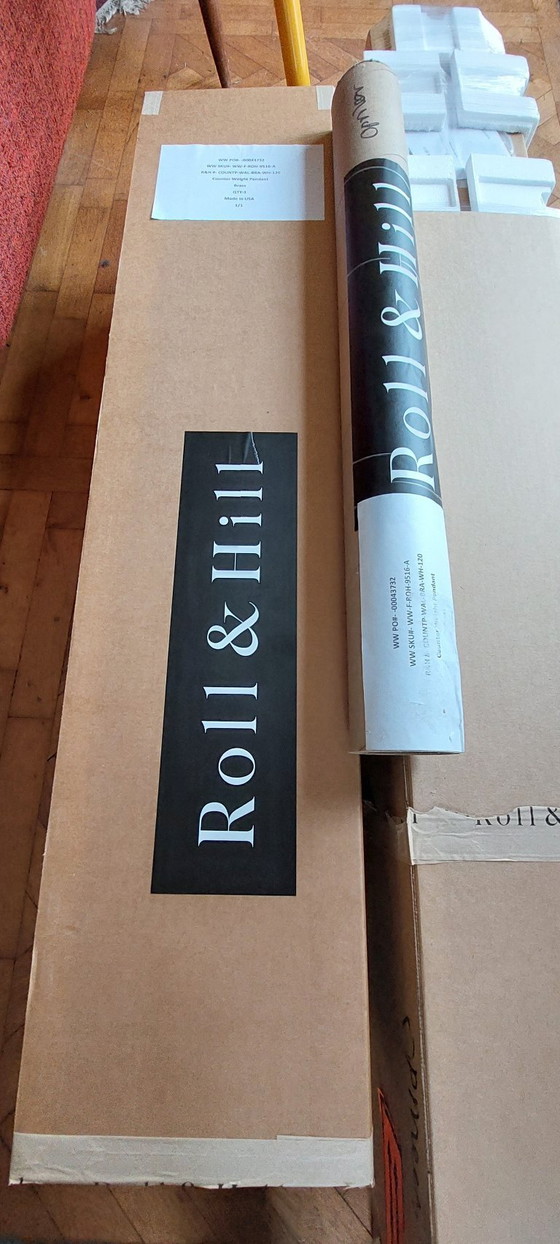 Image 1 of Lampada a sospensione con contrappeso Roll & Hill