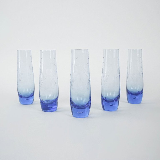 Image 1 of Set di bicchieri, design italiano, anni '80, produzione: Italia