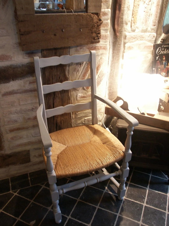 Chaise paillée relookée – Fauteuils, Bois (photo 6 of 7)